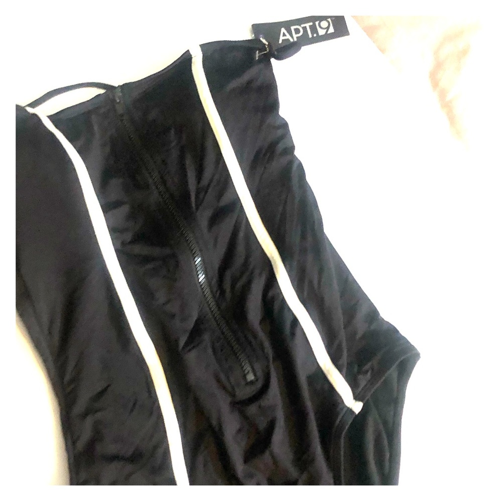 Swimsuits Body Flattering One Piece Front Zip Up